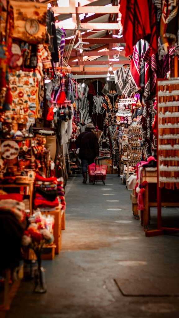 Colorful Markets in South America